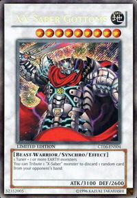 XX-Saber Gottoms - 2009 Collectors Tin (CT06) #CT06-ENS04 - Secret Rare YuGiOh Trading Card