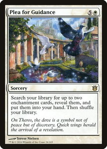 Plea for Guidance - Born of the Gods (BNG) #24 - Rare Magic: The Gathering Trading Card