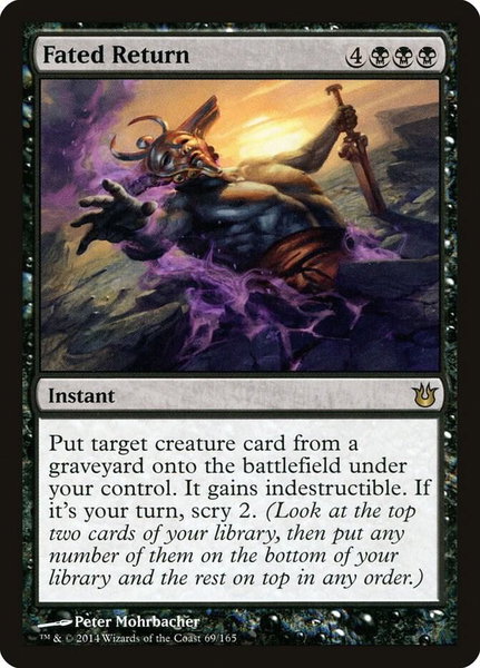 Fated Return - Born of the Gods Magic: The Gathering trading card