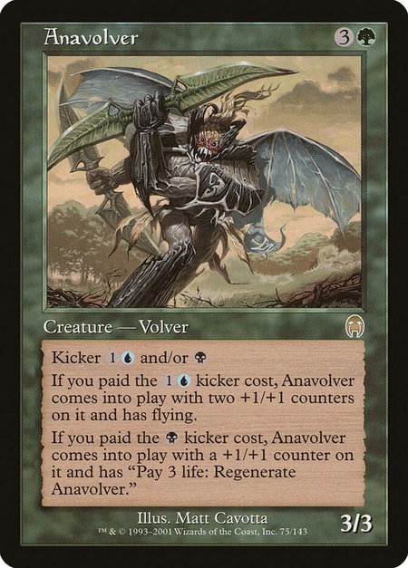 Anavolver - Apocalypse Magic: The Gathering trading card