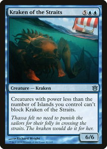 Kraken of the Straits - Born of the Gods (BNG) #42 - Uncommon Magic: The Gathering Trading Card