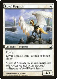 Loyal Pegasus - Born of the Gods (BNG) #19 - Common Magic: The Gathering Trading Card