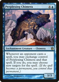 Perplexing Chimera - Born of the Gods (BNG) #48 - Rare Magic: The Gathering Trading Card