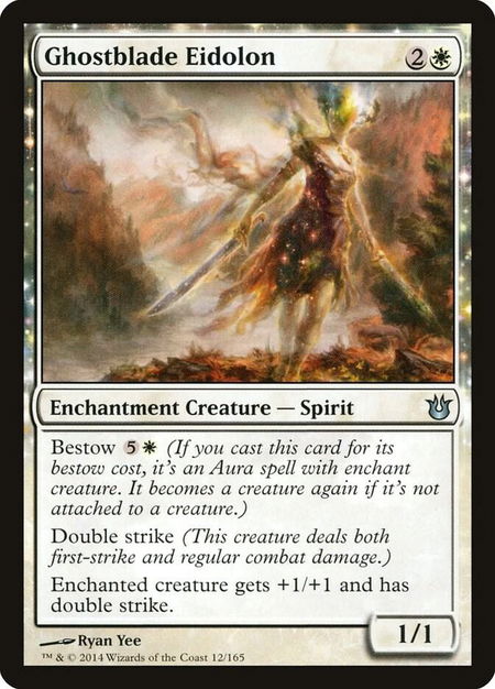 Ghostblade Eidolon - Born of the Gods Magic: The Gathering trading card