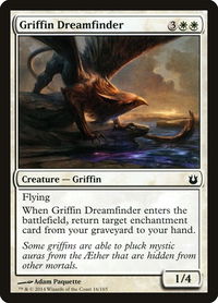 Griffin Dreamfinder - Born of the Gods (BNG) #16 - Common Magic: The Gathering Trading Card