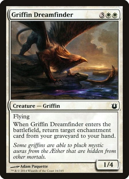 Griffin Dreamfinder - Born of the Gods Magic: The Gathering trading card