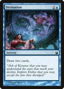 Divination - Born of the Gods (BNG) #36 - Common Magic: The Gathering Trading Card