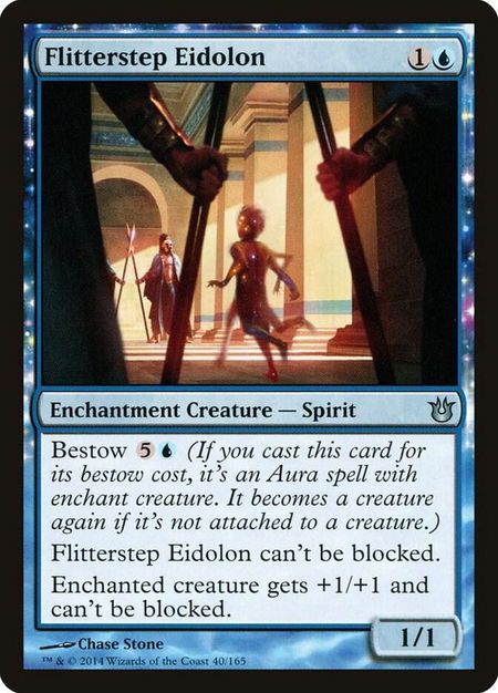 Flitterstep Eidolon - Born of the Gods Magic: The Gathering trading card