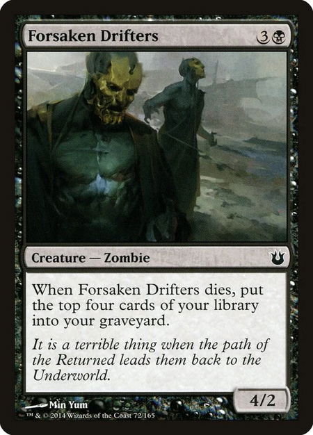 Forsaken Drifters - Born of the Gods Magic: The Gathering trading card