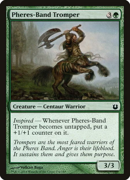 Pheres-Band Tromper - Born of the Gods Magic: The Gathering trading card