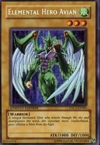 Elemental HERO Avian - Elemental Hero Collection 1 (EHC1) #EHC1-EN001 - Secret Rare YuGiOh Trading Card