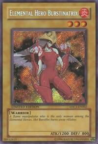 Elemental HERO Burstinatrix - Elemental Hero Collection 1 (EHC1) #EHC1-EN002 - Secret Rare YuGiOh Trading Card