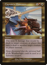 Captain's Maneuver - Apocalypse (APC) #92 - Uncommon Magic: The Gathering Trading Card