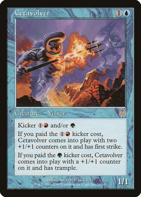 Cetavolver - Apocalypse Magic: The Gathering trading card