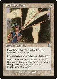 Coalition Flag - Apocalypse (APC) #2 - Uncommon Magic: The Gathering Trading Card