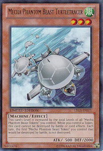 Mecha Phantom Beast Turtletracer (LTGY-ENSP1) - Lord of the Tachyon Galaxy (LTGY) #LTGY-ENSP1 - Ultra Rare YuGiOh Trading Card