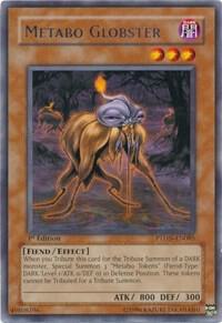Metabo Globster trading card from Phantom Darkness Metabo Globster - Phantom Darkness YuGiOh trading card