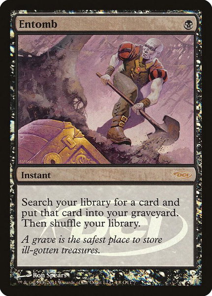 Entomb trading card from Judge Promos Entomb - Judge Promos Magic: The Gathering trading card