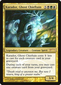 Karador, Ghost Chieftain - Judge Promos (JDG) #1 - Promo Magic: The Gathering Trading Card