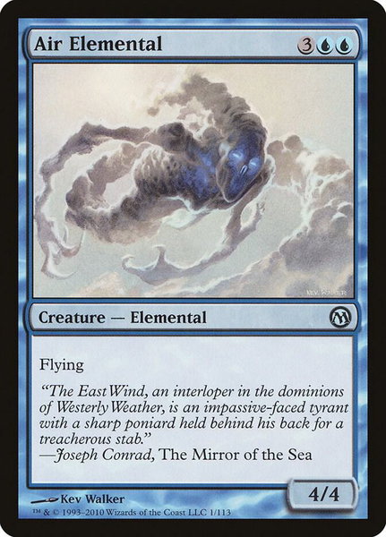 Air Elemental - Duels of the Planeswalkers Magic: The Gathering trading card