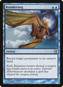 Boomerang - Duels of the Planeswalkers (DPA) #2 - Common Magic: The Gathering Trading Card