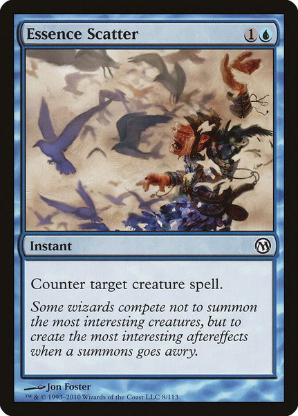 Essence Scatter - Duels of the Planeswalkers Magic: The Gathering trading card