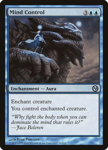 Mind Control - Duels of the Planeswalkers (DPA) #11 - Uncommon Magic: The Gathering Trading Card