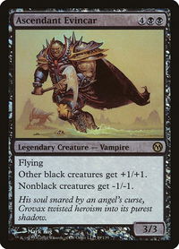 Ascendant Evincar - Duels of the Planeswalkers (DPA) #19 - Rare Magic: The Gathering Trading Card