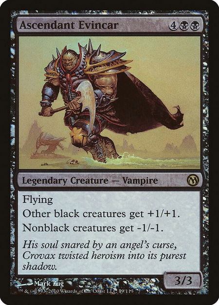 Ascendant Evincar - Duels of the Planeswalkers Magic: The Gathering trading card