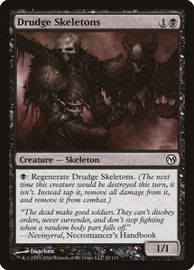 Drudge Skeletons - Duels of the Planeswalkers (DPA) #22 - Common Magic: The Gathering Trading Card