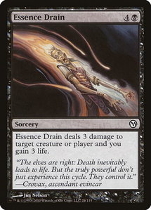 Essence Drain - Duels of the Planeswalkers (DPA) #24 - Common Magic: The Gathering Trading Card