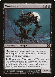 Mortivore - Duels of the Planeswalkers (DPA) #30 - Rare Magic: The Gathering Trading Card