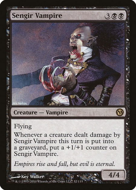 Sengir Vampire - Duels of the Planeswalkers Magic: The Gathering trading card
