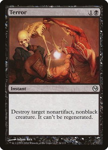 Terror - Duels of the Planeswalkers (DPA) #34 - Common Magic: The Gathering Trading Card