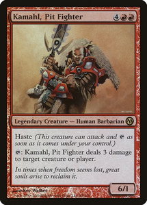 Kamahl, Pit Fighter - Duels of the Planeswalkers (DPA) #49 - Rare Magic: The Gathering Trading Card