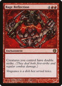Rage Reflection - Duels of the Planeswalkers (DPA) #52 - Rare Magic: The Gathering Trading Card