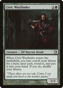 Civic Wayfinder - Duels of the Planeswalkers (DPA) #56 - Common Magic: The Gathering Trading Card
