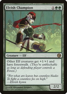 Elvish Champion - Duels of the Planeswalkers (DPA) #60 - Rare Magic: The Gathering Trading Card