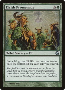 Elvish Promenade - Duels of the Planeswalkers (DPA) #62 - Uncommon Magic: The Gathering Trading Card
