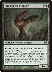 Roughshod Mentor - Duels of the Planeswalkers (DPA) #81 - Uncommon Magic: The Gathering Trading Card