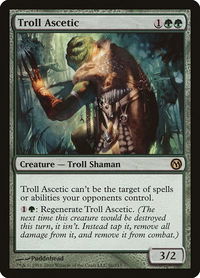 Troll Ascetic - Duels of the Planeswalkers (DPA) #86 - Rare Magic: The Gathering Trading Card