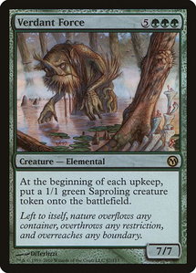 Verdant Force - Duels of the Planeswalkers (DPA) #87 - Rare Magic: The Gathering Trading Card