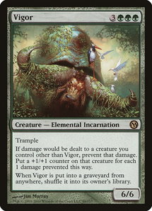 Vigor - Duels of the Planeswalkers (DPA) #88 - Rare Magic: The Gathering Trading Card