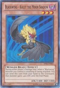 Blackwing - Kalut the Moon Shadow - Astral Pack 4 (AP04) #AP04-EN005 - Super Rare YuGiOh Trading Card
