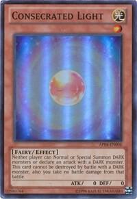 Consecrated Light trading card from Astral Pack 4 Consecrated Light - Astral Pack 4 YuGiOh trading card