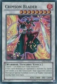 Crimson Blader - Astral Pack 4 (AP04) #AP04-EN008 - Super Rare YuGiOh Trading Card