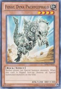Fossil Dyna Pachycephalo - Astral Pack 4 (AP04) #AP04-EN018 - Common / Short Print YuGiOh Trading Card