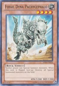 Fossil Dyna Pachycephalo - Astral Pack 4 YuGiOh trading card