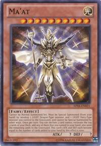 Ma'at trading card from Astral Pack 4 Ma'at - Astral Pack 4 YuGiOh trading card
