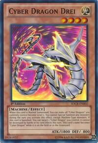 Cyber Dragon Drei - Structure Deck: Cyber Dragon Revolution (SDCR) #SDCR-EN002 - Super Rare YuGiOh Trading Card